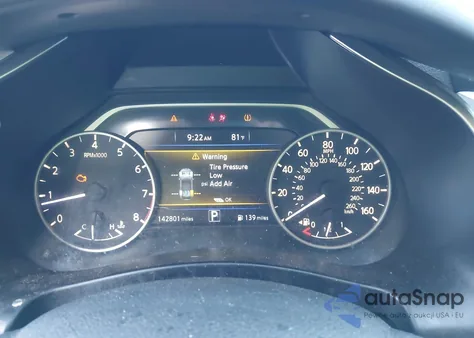 2017 Nissan Murano Platinum/S/Sl/Sv из США, поврежденный, VIN 5N1AZ2MH4HN103051